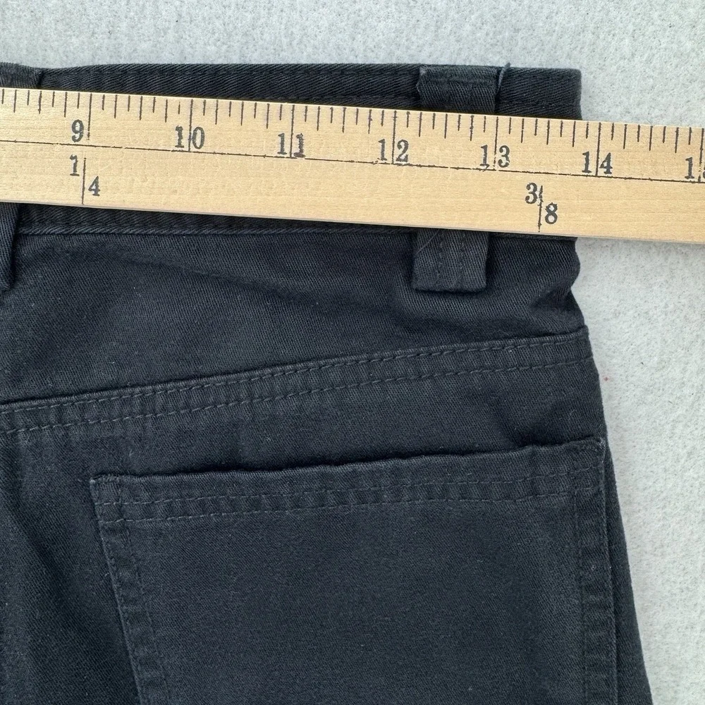 Aritzia Sunday‎ Best Cargo Pants Womens 4 Black Organic Cotton Utility High Rise